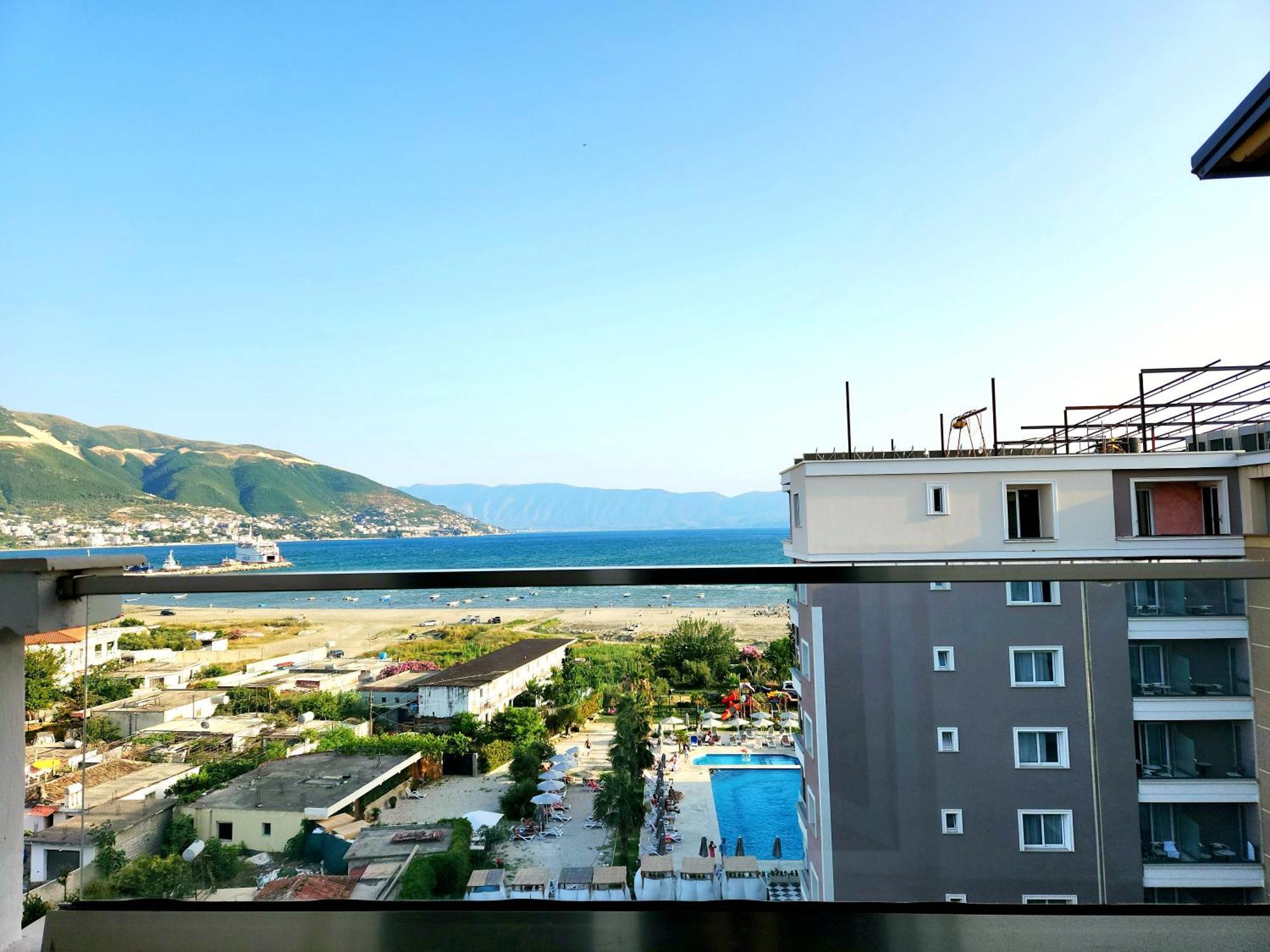 דירות Vlorë Panorama View Apt, 150M To Beach, 750M Lungo Mare מראה חיצוני תמונה